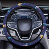 Fairy Cartoon Style Print Pattern Steering Wheel Cover with Elastic Edge