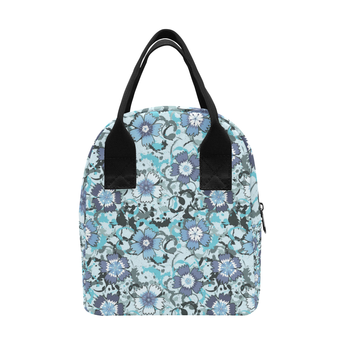 Carnations Pattern Print Design CN04 Insulated Lunch Bag