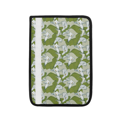 Lily Pattern Print Design LY08 Car Seat Belt Cover