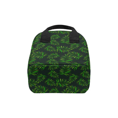 Rainforest Pattern Print Design RF03 Insulated Lunch Bag