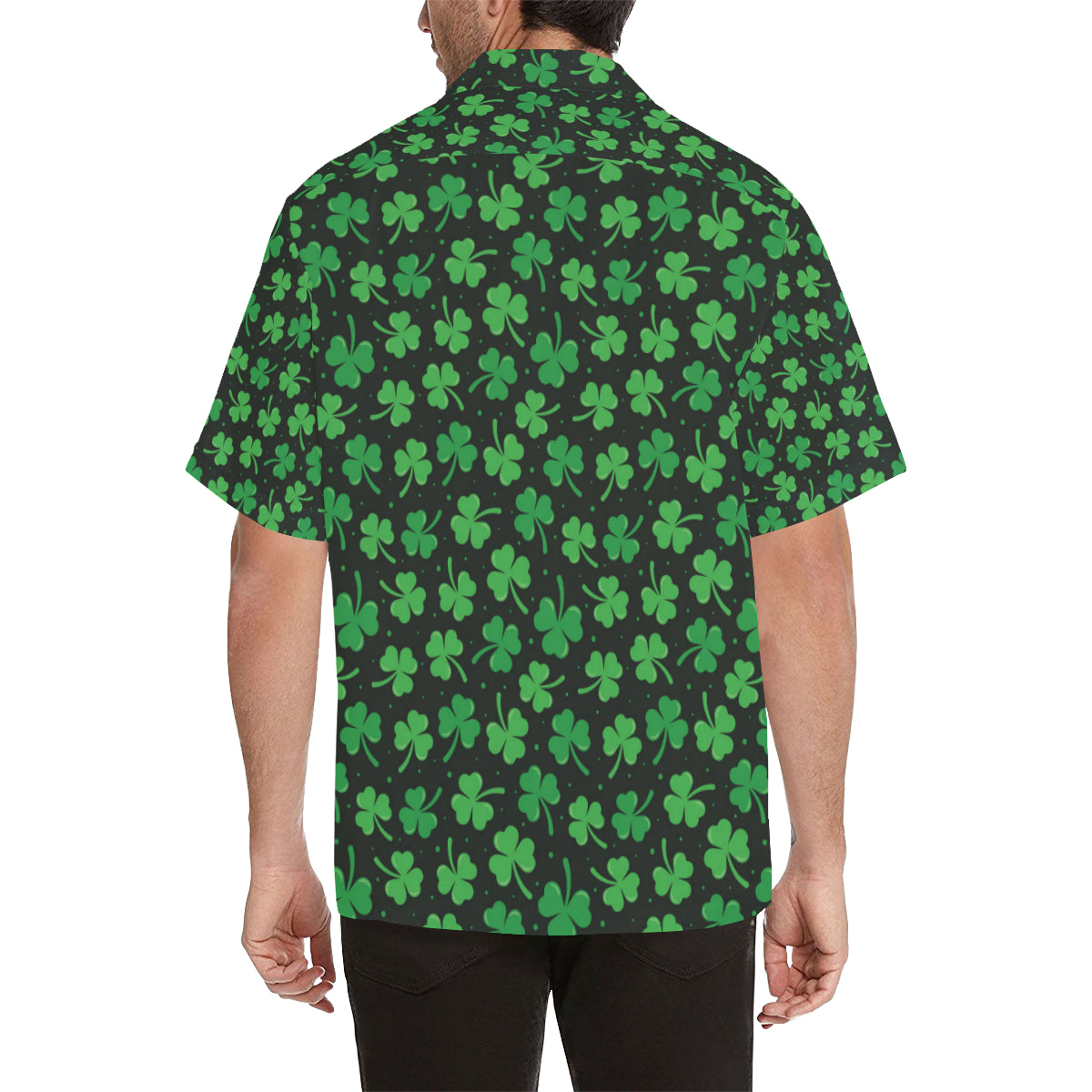 Clover  Pattern Print Design 04 Men's Hawaiian Shirt