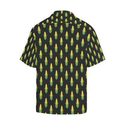 Corn Pattern Print Design 05 Men's Hawaiian Shirt