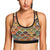 Mandala Mosaic Themed Design Print Sports Bra