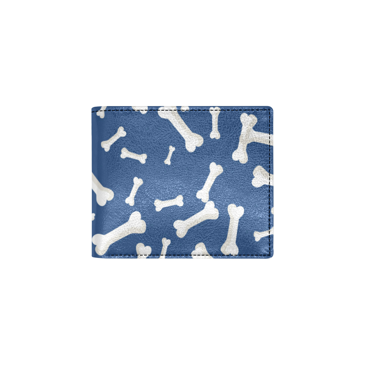 Dog Bone Pattern Print Design 03 Men's ID Card Wallet