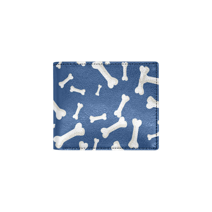 Dog Bone Pattern Print Design 03 Men's ID Card Wallet