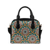 Mandala Pattern Print Design 01 Shoulder Handbag