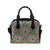 Mandala Pattern Print Design 01 Shoulder Handbag