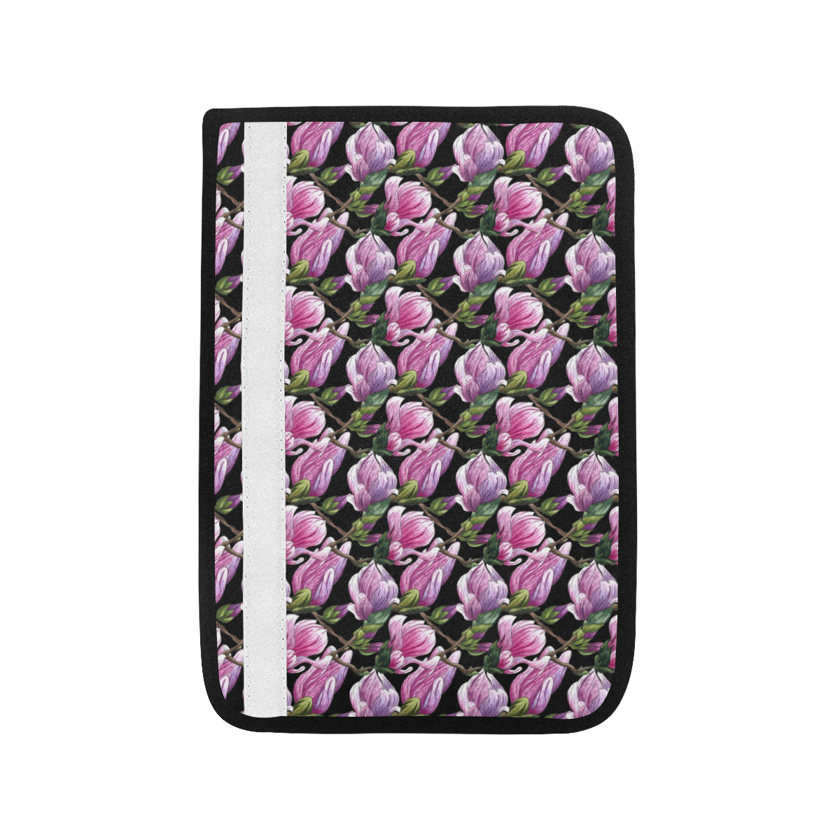 Magnolia Pattern Print Design MAG011 Car Seat Belt Cover