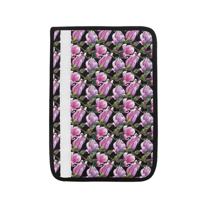 Magnolia Pattern Print Design MAG011 Car Seat Belt Cover