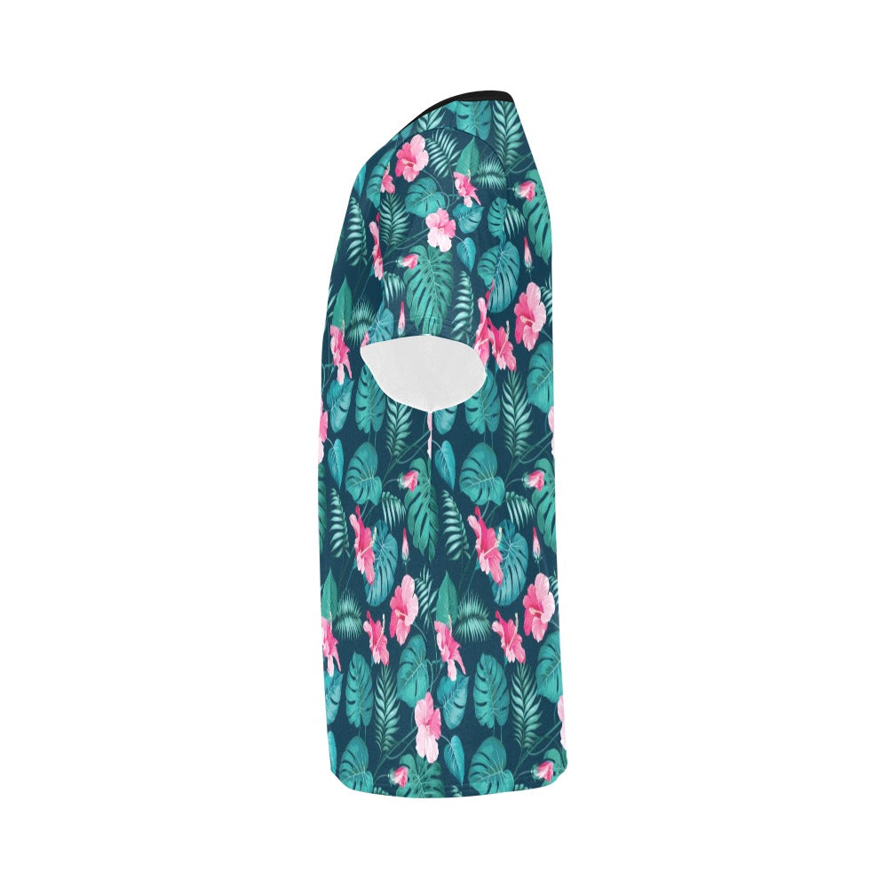 Summer Floral Print Design LKS301 Men's All Over Print T-shirt