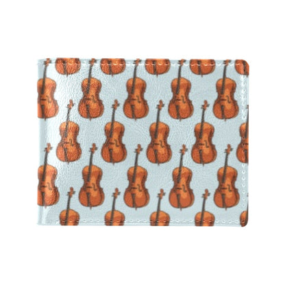 Violin Print Design LKS406 Men's ID Card Wallet