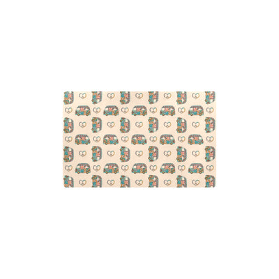 Hippie Van Peace Print Design LKS303 Kitchen Mat