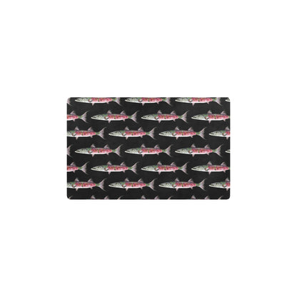 Barracuda Pattern Print Design 02 Kitchen Mat