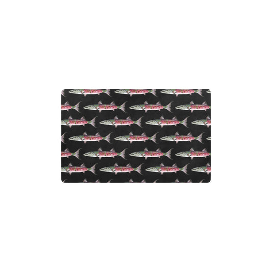 Barracuda Pattern Print Design 02 Kitchen Mat