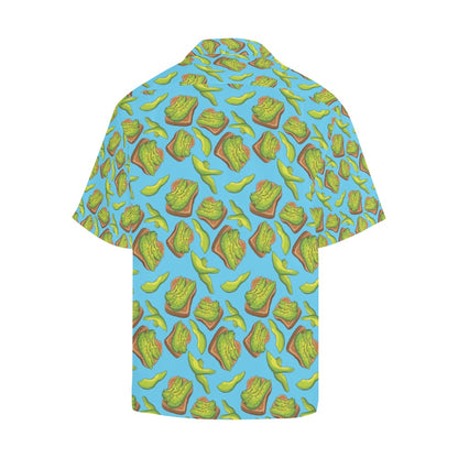 Sandwich Avocado Print Design LKS306 Men's Hawaiian Shirt