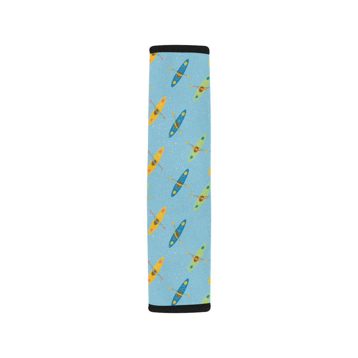 Kayak Pattern Print Design 04 Car Seat Belt Cover
