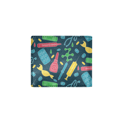 Phlebotomist Pattern Print Design A03 Men's ID Card Wallet