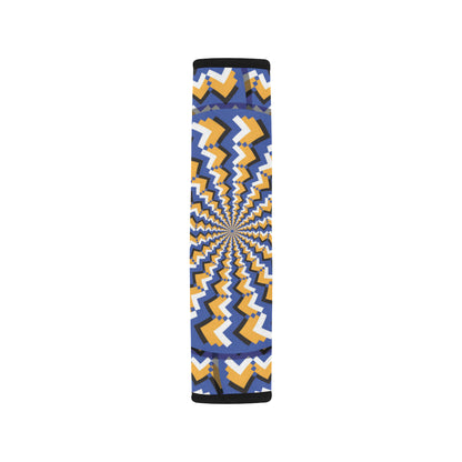 Optical illusion Pattern Print Design A01 Car Seat Belt Cover