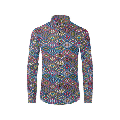 Southwestern Design Men's Long Sleeve Shirt