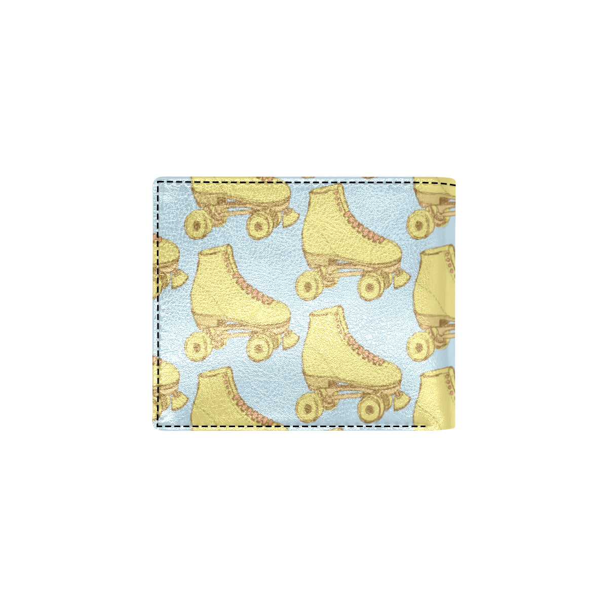 Roller skate Pattern Print Design A03 Men's ID Card Wallet