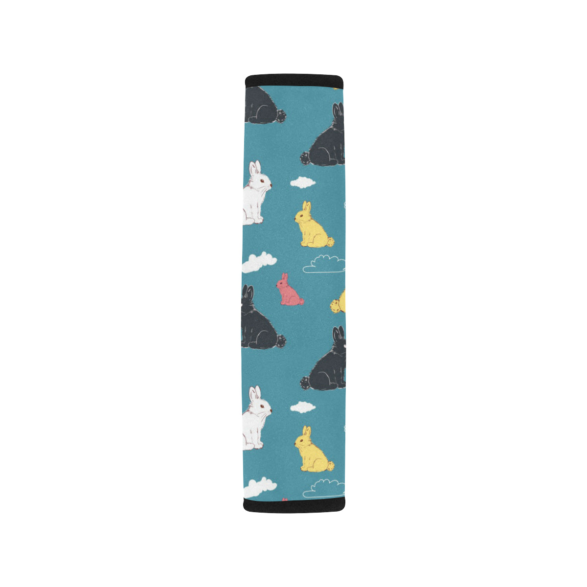 Rabbit Pattern Print Design RB014 Car Seat Belt Cover