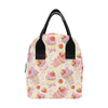 Strawberry Pink CupCake Insulated Lunch Bag