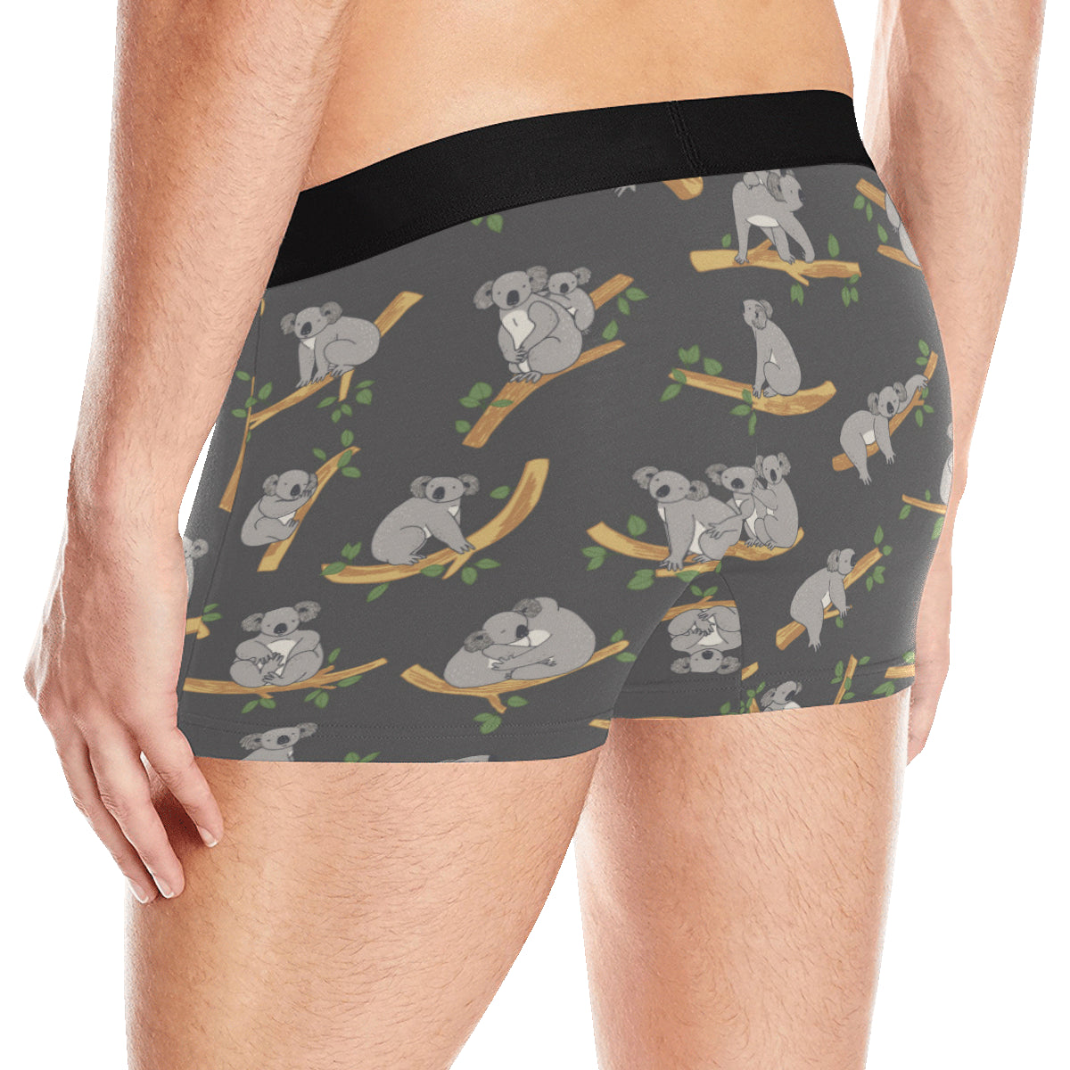 Koala Pattern Print Design 07 Men's Boxer Briefs
