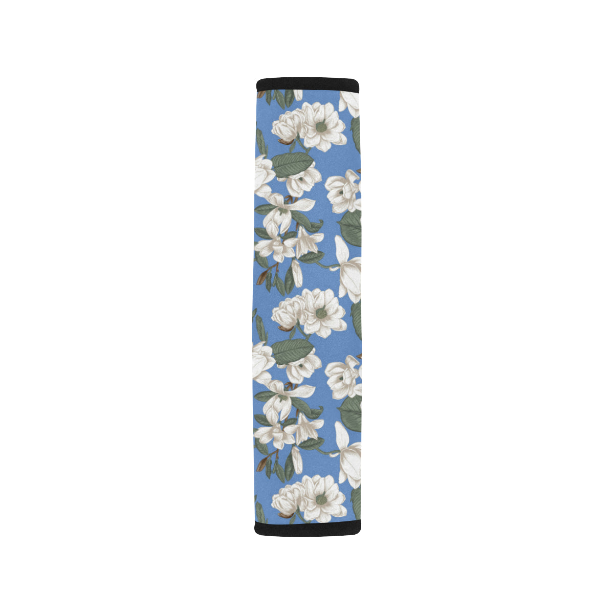 Magnolia Pattern Print Design 01 Car Seat Belt Cover