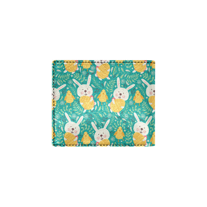 Easter Eggs Pattern Print Design RB02 Men's ID Card Wallet