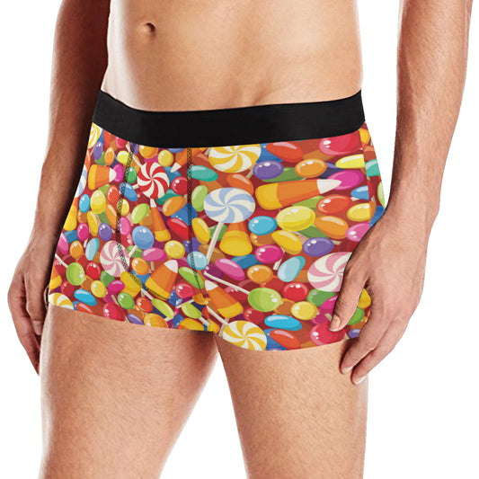 Candy Pattern Print Design 02 Men's Boxer Briefs