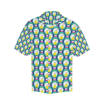 Bowling Pattern Print Design 04 Men's Hawaiian Shirt