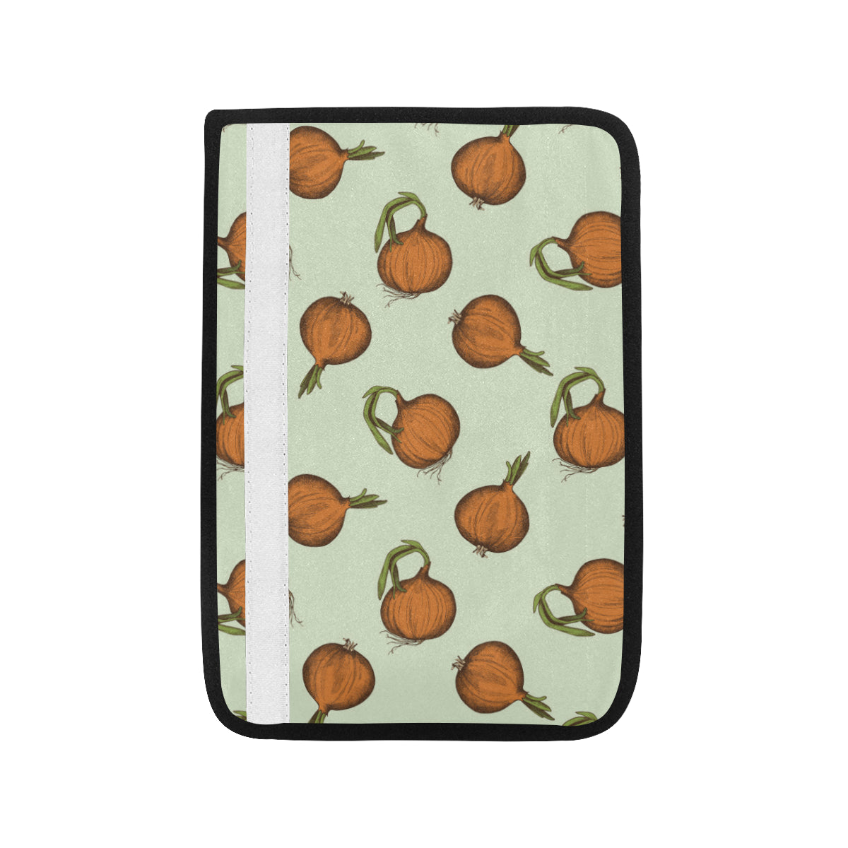 Onion Pattern Print Design A05 Car Seat Belt Cover