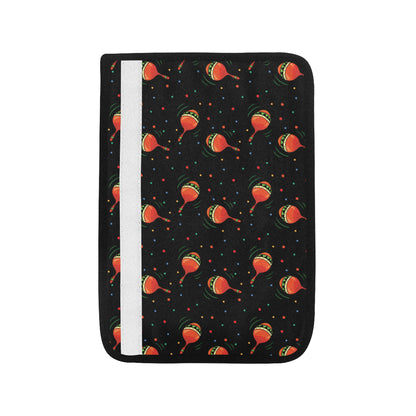 Maracas Pattern Print Design 03 Car Seat Belt Cover