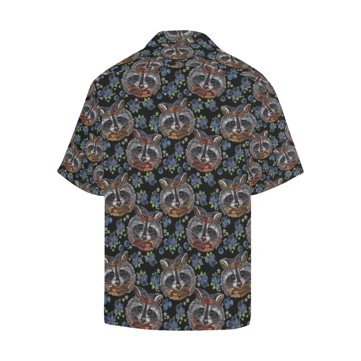 Raccoon Pattern Print Design A03 Men's Hawaiian Shirt