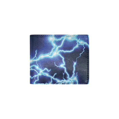 Lightning Thunder Pattern Print Design 04 Men's ID Card Wallet