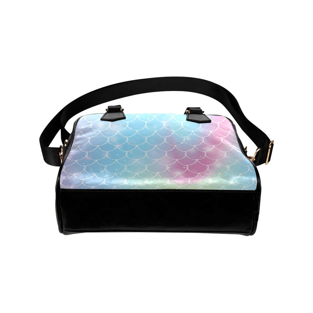 Rainbow Pattern Print Design A06 Shoulder Handbag
