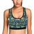 Camping Pattern Print Design 02 Sports Bra