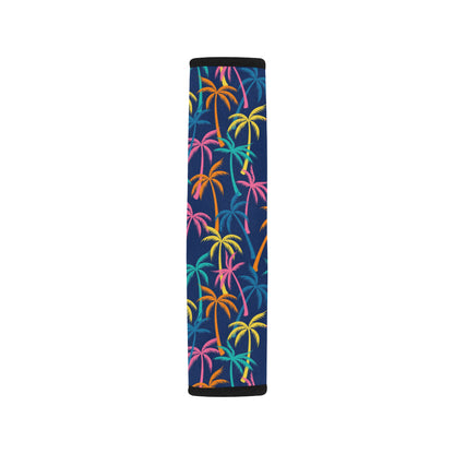 Palm Tree Pattern Print Design PT013 Car Seat Belt Cover