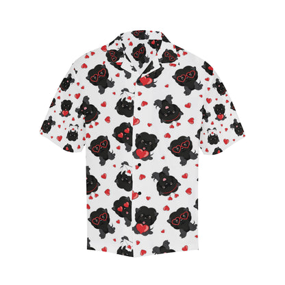 Affenpinscher Pattern Print Design 01 Men's Hawaiian Shirt