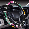 Tribal Aztec Triangle Steering Wheel Cover with Elastic Edge