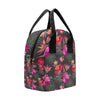 Hibiscus Pattern Print Design HB014 Insulated Lunch Bag