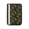 Butterfly Neon Color Print Pattern Car Seat Belt Cover