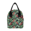 Bird Of Paradise Pattern Print Design BOP06 Insulated Lunch Bag