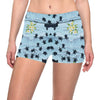 Sea Turtle Pattern Print Design T011 Yoga Shorts