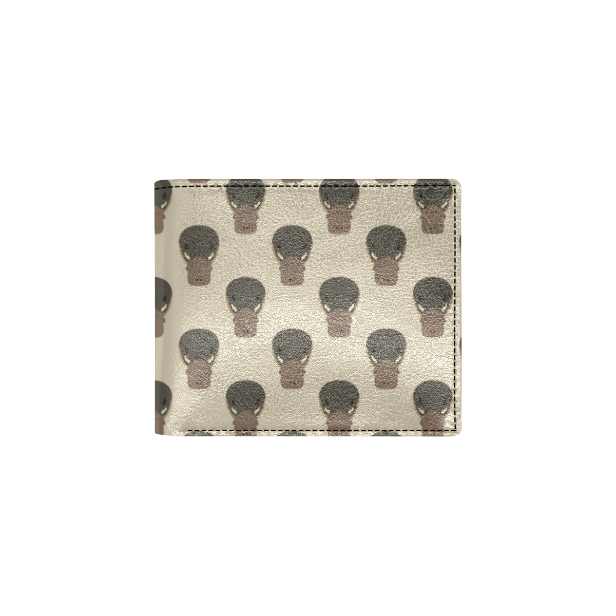 Platypus Pattern Print Design A03 Men's ID Card Wallet