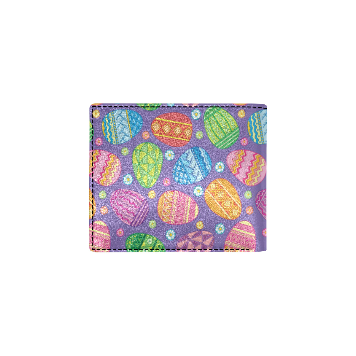 Easter Eggs Pattern Print Design RB010 Men's ID Card Wallet