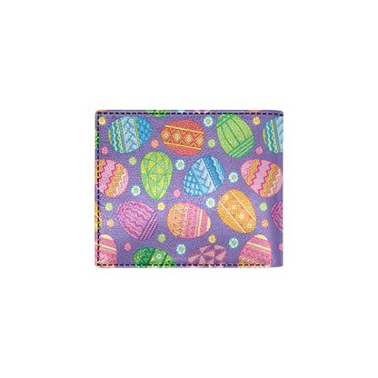 Easter Eggs Pattern Print Design RB010 Men's ID Card Wallet