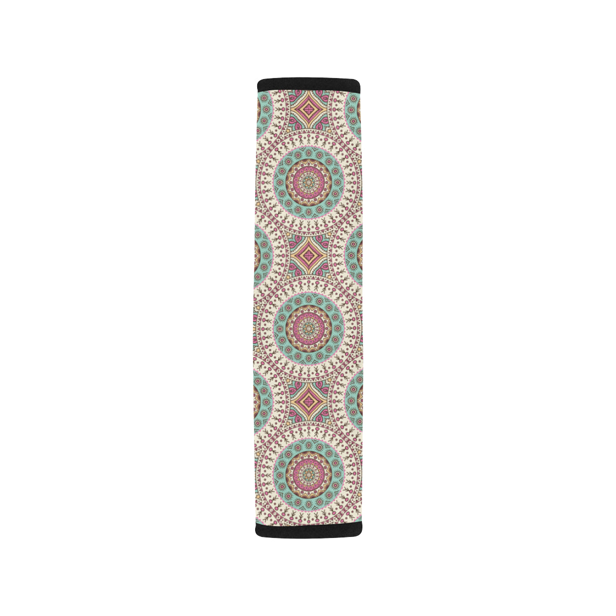 Bohemian Round Style Print Car Seat Belt Cover