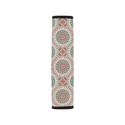 Bohemian Round Style Print Car Seat Belt Cover