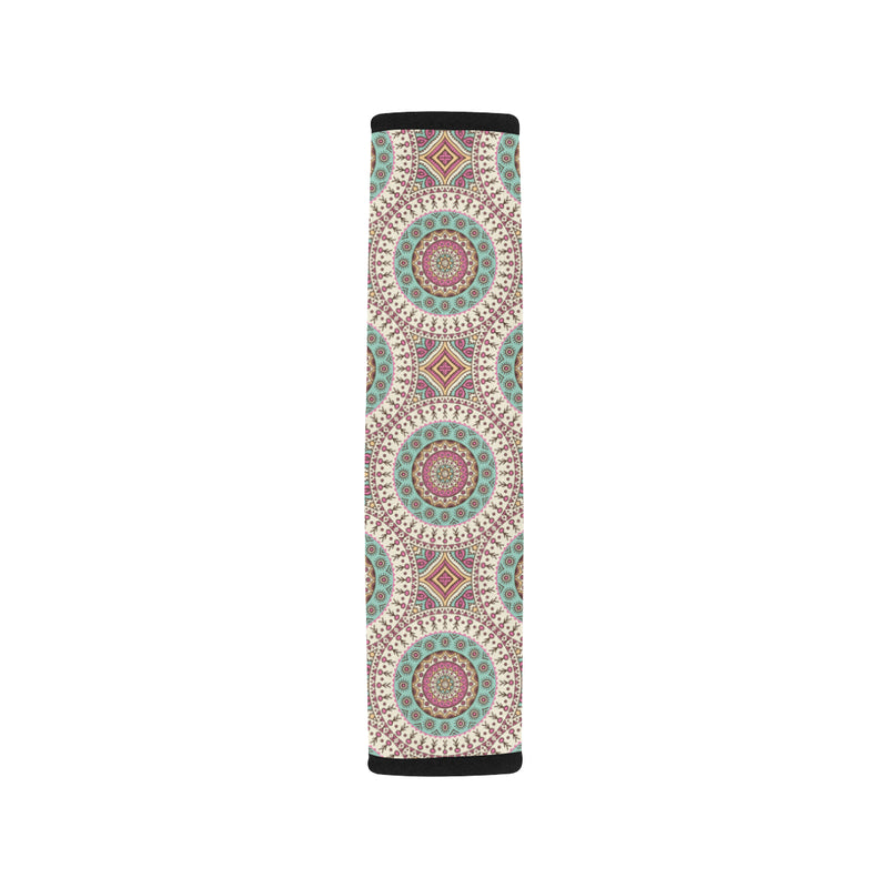 Bohemian Round Style Print Car Seat Belt Cover